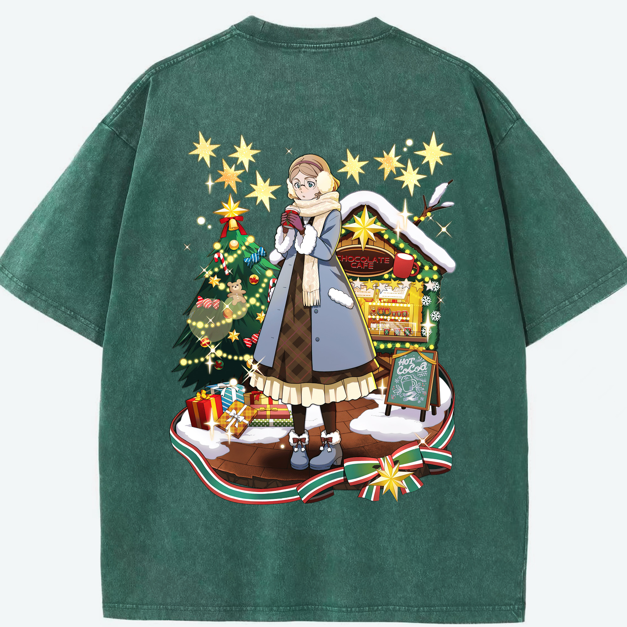 （画像用） 文豪ストレイドッグス Bungo Stray Dogs 綿100% ヴィンテージ風 半袖Tシャツ（背面プリント）